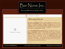 Tablet Screenshot of barnoneinc.com